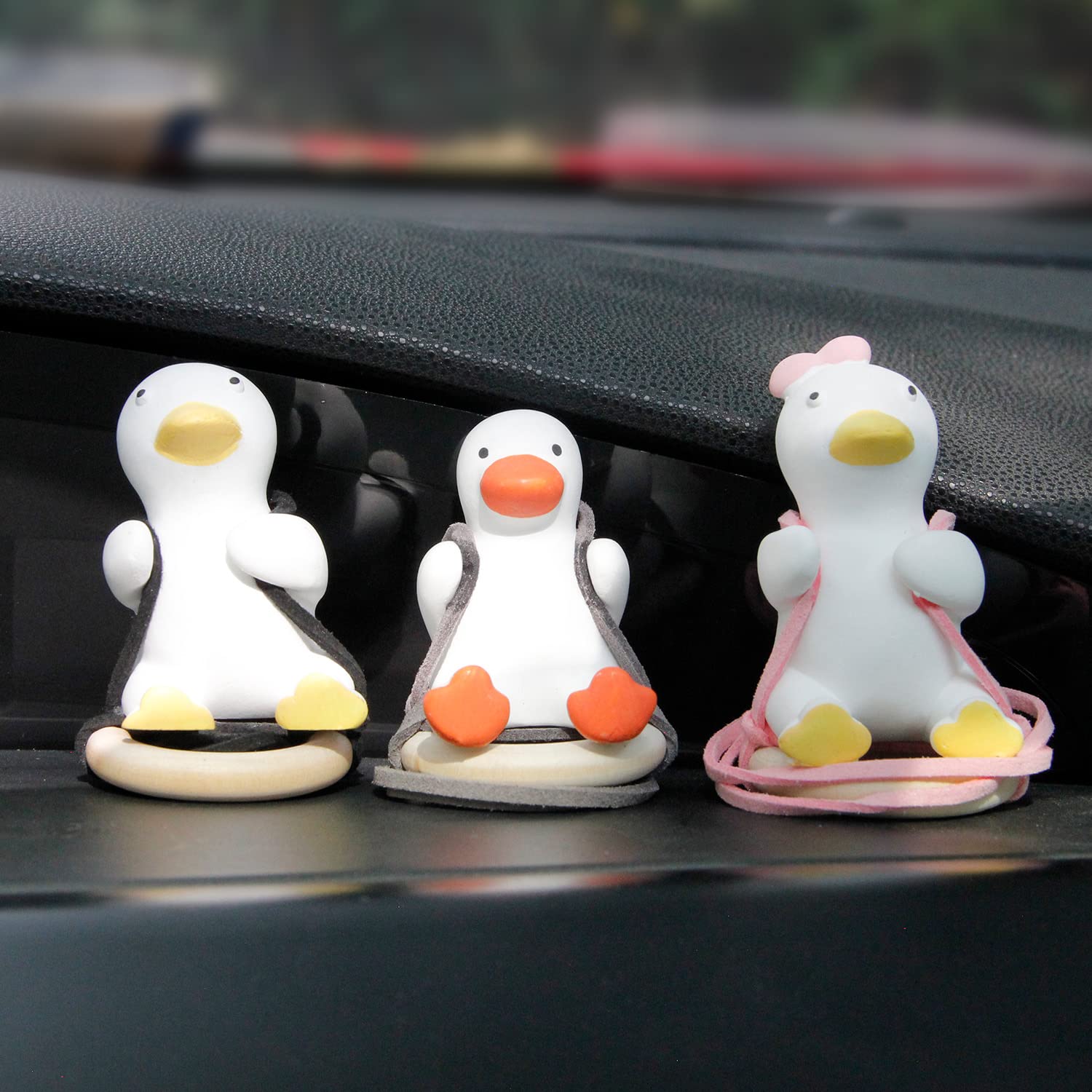 Amazon.co.jp: MICOTA 超かわいい面白いスイングダックミラーカー